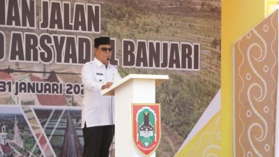 Paman Birin Resmikan Jalan Syekh Muhammad Arsyad Al Banjari, Mudahkan Akses Transportasi dan Wisata Religi