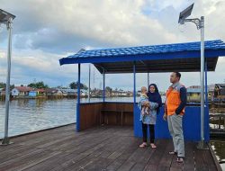 Wakil Ketua DPRD Batola M. Agung Purnomo Realisasikan Dermaga Baru Pulau Sewangi