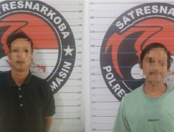 Lagi, Dua Pengedar Sabu-Sabu Diringkus Polresta Banjarmasin