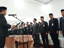 Bupati Balangan Lantik Pejabat Tinggi Pratama, Administrator Hingga Kepala Sekolah