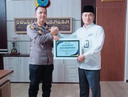 KPP Pratama Tanjung Apresiasi Polres Balangan Sampaikan SPT Tahunan PPA Sebelum Batas Waktu