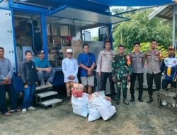 Pemkab Tanbu Dirikan Dapur Umum Bagi Korban Terdampak Banjir di Desa Karang Bintang