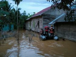 Banjir di Desa Karang Bintang Tanah Bumbu Mulai Surut