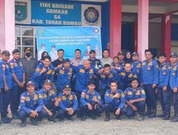 Tingkat Kemampuan Anggotanya, Dinas Satpol PP dan Damkar Bersama Jhonlin Rescue Gelar Pelatihan