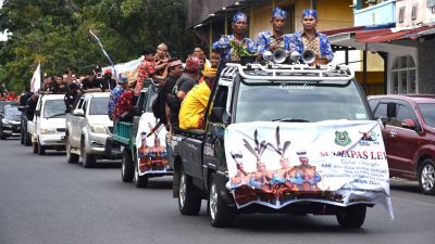 Ritual Mamapas Lewu Warnai Harjad ke-218 Kota Kuala Kapuas & HUT ke-73 Pemkab Kapuas Tahun 2024