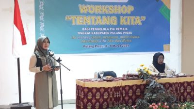 Pembukaan Workshop Tentang Kita Bagi Pengelola PIK Remaja Tingkat Kabupaten Pulang Pisau 2024