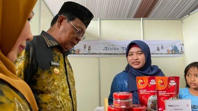 Dibuka Paman Birin, Pasar Raya dengan Harga Murah Langsung Diserbu Warga