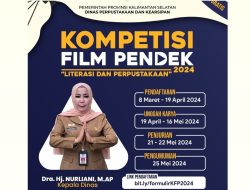 Tiga Puluh Empat Peserta Ikuti Kompetisi Film Pendek Dispersip Kalsel