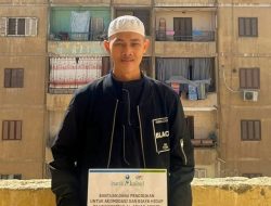UPZ Bank Kalsel Bantu Biaya Pendidikan Muhammad Riduan di Mesir