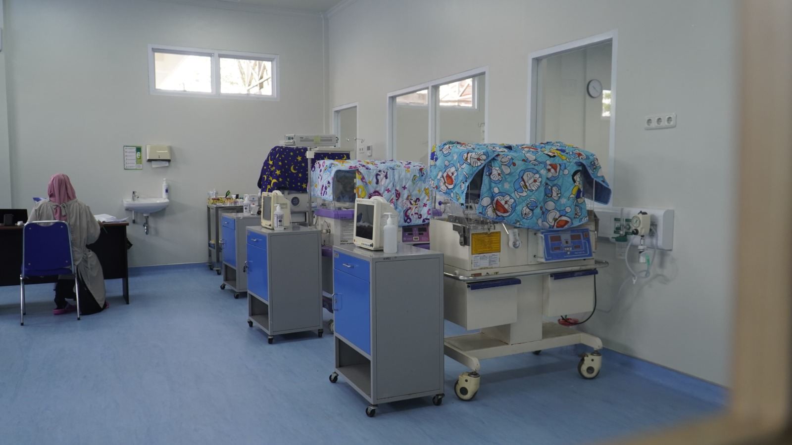 Salah satu ruangan dan fasilitas yang tersedia di PICU, NICU dan Perinatologi di RSUD H Damanhuri Barabai