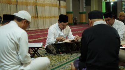 Jelang Akhir Ramadan, Bupati dan Pejabat HST Laksanakan Qiyamul Lail