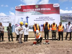 Peletakan Batu Pertama Pembangunan RMU di Pulang Pisau
