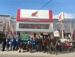Meriahkan Ramadan 1445 H, Komunitas Honda Palangkaraya Bagikan Takjil