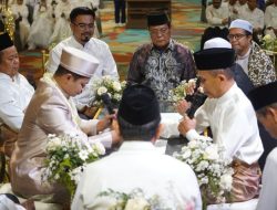 Paman Birin Jadi Saksi Pernikahan Doni Saputra-Fitria Azzhara