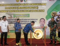 Gubernur Kalsel Buka Musrenbangtan Tingkat Provinsi Tahun 2025