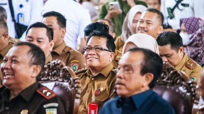 Pj. Bupati Kapuas Hadiri Pertemuan Akbar Lintas Sektor di Kalteng