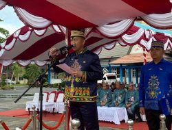 Sekda Kapuas Pimpin Upacara Peringatan Harjad ke-67 Tahun Provinsi Kalteng