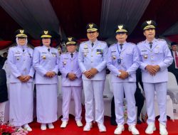 Erlin Hardi Hadiri Upacara Peringatan Hari Otonomi Daerah XXVIII Tahun 2024