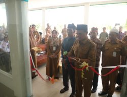 Bupati Tanbu Zairullah Azhar Resmikan Puskesmas Pulau Tanjung