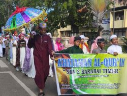 Khataman Al-Qur’an, SDN 2 Barabai Timur Gelar Pawai