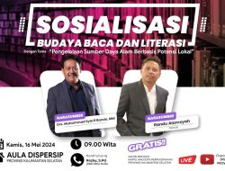 Hadirkan Mantan Kepala Perpusnas RI, Dispersip Kalsel Bakal Gelar Sosialisasi Budaya Baca dan Literasi