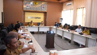 Sekda Kapuas Pimpin Rapat Pengendalian Inflasi