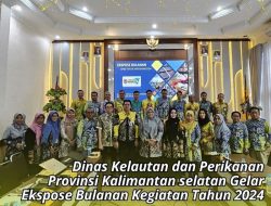 Evaluasi & Tindak Lanjut Kendala, Dislautkan Kalsel Gelar Ekspose Bulanan Tahun 2024
