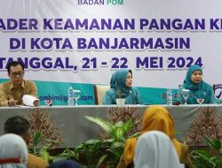 Perkuat Keamanan Sektor Pangan, Pemko Banjarmasin Lakukan Pelatihan Kader Pangan