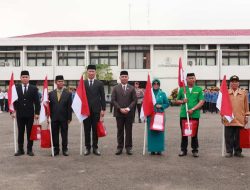 Peringati Hari Lahir Pancasila, Pemkab Batola Ikut Luncurkan Program Pembagian 10 Juta Bendera