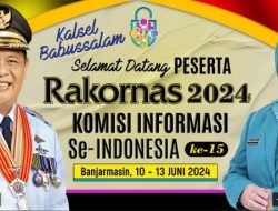 Gubernur Kalsel Sambut Peserta Rakornas ke-15 Komisi Informasi se-Indonesia