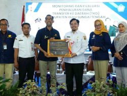Tercepat Salurkan Dana Desa, Pemkab HST Raih Penghargaan dari Kanwil DJPB Provinsi Kalsel