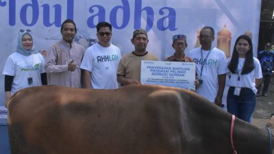 Pelindo Subregional Kalimantan Salurkan 45 Hewan Kurban Jelang Iduladha1445 H