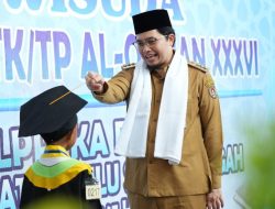 Bupati HST Wisuda 280 Santri TK-TP Al-Quran XXXVI se-Kecamatan Pandawan