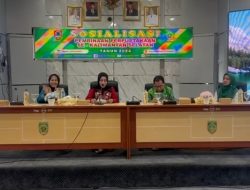 Disambut Meriah, Kadispersip Kalsel Buka Sosialisasi Pembinaan Perpustakaan se-Kabupaten Balangan