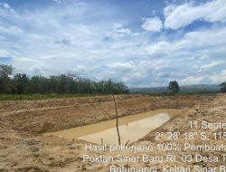 Setelah Sukses Bangun 20 Embung di Tahun 2023, Pemkab Balangan Bakal Kembali Bangun 10 Embung Tahun ini
