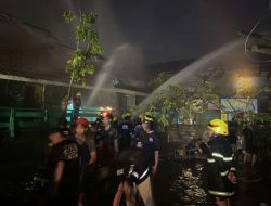 SDN Melayu 5 Terbakar, Warga Dengar Ledakan