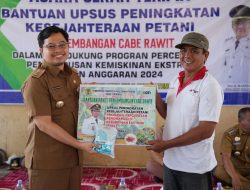Bupati HST Salurkan Bantuan Upsus Peningkatan Kesejahteraan Petani
