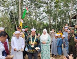 Bupati Balangan Letakan Batu Pertama Pembangunan Rumah Tahfidz Istiqamah Desa Baru Panyambaran