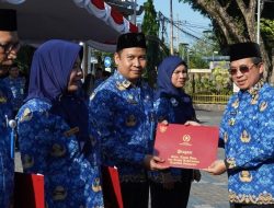 Tahap Pertama dari 476 ASN Kota Banjarmasin, Terima Tanda Kehormatan Satyalencana Karya Satya 2024
