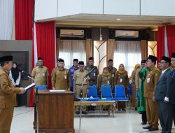 Pelantikan dan Pengambilan Sumpah JPT Pratama, Tiga Kepala SKPD Pemkot Banjarmasin Dipindah