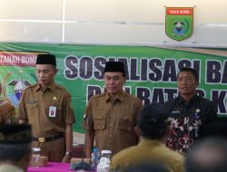 Bupati Zairullah Azhar Buka Kegiatan Sosialisasi Batas Daerah dan Kecamatan