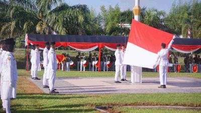 Pemkab Balangan Gelar Upacara Peringatan Hari Lahir Pancasila di Halaman Kantor Bupati