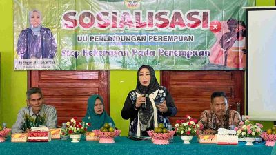 Kurangi Resiko Kekerasan Rumah Tangga, GOW Balangan Gelar Sosialisasi UU Perlindungan Perempuan