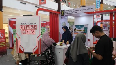 Ada Stan Layanan Hukum dan HAM di Legal Expo Kemenkumham Kalsel 2024