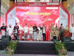 Peragaan Busana Legal Expo Kemenkumham Kalsel 2024 Tampilkan Kreativitas Penuh Warna
