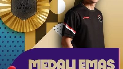 Panjat tebing,medali emas, olimpiade,Paris, Perancis,