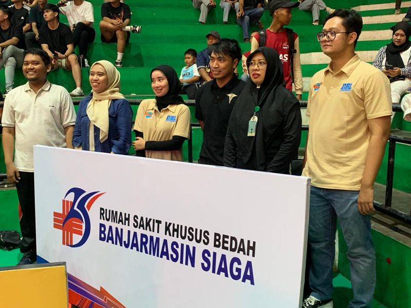 Basket, olahraga, RS Siaga, Banjarmasin, kesehatan, pelayanan medis,