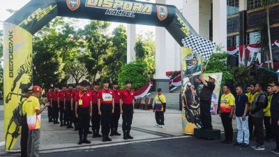 Lomba, Gerak Jalan, gubernur Kalsel, Sahbirin Noor,Paman birin, pemprov, Kalsel,