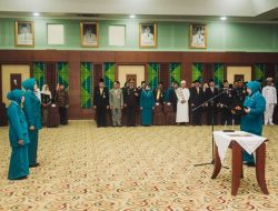 Raudatul Jannah Lantik Pj Ketua TP PKK Batola & HSS