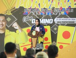 Kadispersip Kalsel Buka Porwanas XIV Cabor Domino